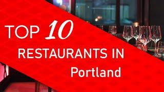 Top 10 best Restaurants in Portland, Ontario