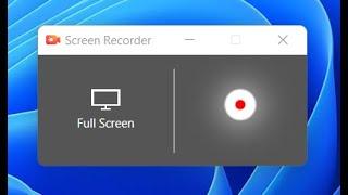 Best Free Screen Recorder Tool for Windows 11