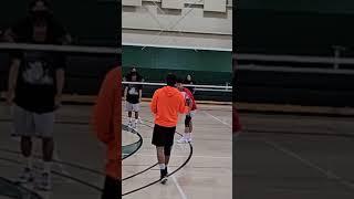 the right way to play rock, paper, scissors #volleyball #jumphigher #vbeveryday