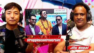 Jitu Nepal ॥ Life,struggle,Controversies॥ Biswa Limbu Podcast ep 312