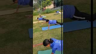 Workout session #plank #exercise #archerylifestyle #archery #archerylove #cardiotraining #viralvideo