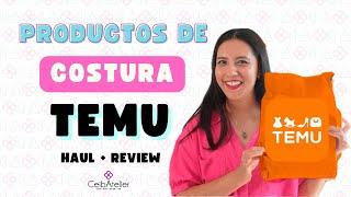 TEMU: Artículos de costura ¿Vale la pena?