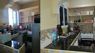 CLEAN AND ARRANGE WITH ME MY NEW KITCHEN//SMALL KITCHEN TOUR//SMALL KITCHEN ORGANIZATIO