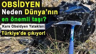 Dünyanın en önemli taşı neden Obsidyen? Türkiye'de çıkıyor! #obsidyen #obsidiyen #doğaltaş