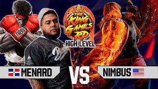 SF6 ▰MENARD (RYU) VS NIMBUS (KEN) ▰ High Level Gameplay  streetfighter6