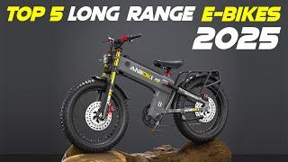 5 Best Long-Range Electric Bikes 2025 | Best Long-Range E-Bike 2025