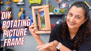 Making a Rotating Picture Frame | Easy DIY Woodworking Project