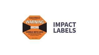 Shock Impact Labels l ShockWatch Impact Stickers l Packaging ShockWatch Indicator label Supplier