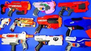 Nerf Arsenal - Nerf Pistol Blasters!