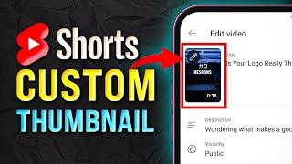 Change Thumbnail of YouTube Shorts (1 minute, no BS guide)