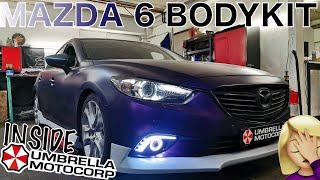 Mazda 6 - Bodykit Montage Teil 1 - Inside UMC