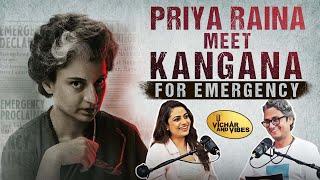 Meeting Kangana for Emergency Movie ft.Priya Raina | Amit Deondi #vicharandvibes (Part 2)