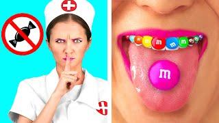 How To Sneak Candy From Dentist | Funny Situations and Fails by 4Teen Challenge