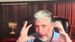 Rabbi Singer contradiction: one day Messiah a man; another day he is the nation of Israel?