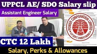 UPPCL Assistant Engineer Salary Slip, Perks & Allowances 2021 | UPPCL AE, UPPCL SDO salary