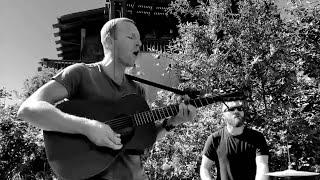 Coldplay - Orphans (Live + acoustic in Chris's garden) 2019