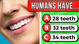 Can You Pass this Human Body and Biology Quiz? | General Knowledge Quiz