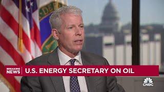 U.S. Energy Sec. Chris Wright: Energy industry will have a more efficient operating environment