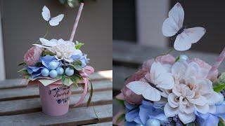 Делаю милую ЛЕТНЮЮ композицию / DIY TSVORIC