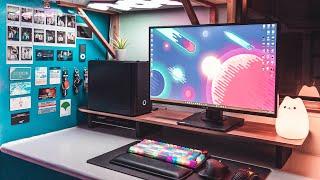 My First PC Build | Final Year University Desk Setup 2022