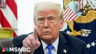 Trump digs in deeper, showing no sign of backing down on tariff despite consumer fears 