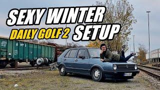 Mein tiefer STATIC GOLF 2 wird zum WINTERAUTO! Kann das so bleiben?