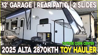 2025 ALTA 2870KTH Toy Hauler Travel Trailer by East To West RVs at Couchs RV Nation a RV Wholesaler