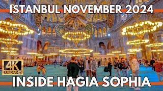 ISTANBUL TURKEY CITY CENTER 4K UHD WALKING TOUR IN SULTANAHMET OLD TOWN TOURISTIC DESTINATION