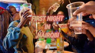 First night in Kenya! Walking the streets of Nairobi. It ends up getting wild! (on a monday)