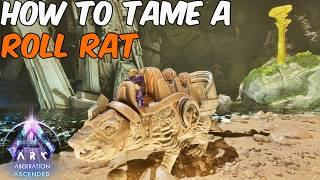 How To Tame a Roll Rat in ARK Survival Ascended Aberration