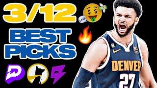 PRIZEPICKS BEST NBA PICKS TODAY (3/12) - $3,000+ NIGHT!!!