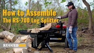 Unboxing and Assembling the RuggedSplit 700-Series Log Splitter