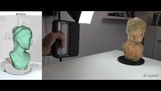 3D Systems Sense 2 - 3D Scanner - Time Lapse