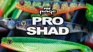 FOX RAGE PRO SHAD! Pike, Perch and Zander lures that catch more fish!