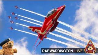 LIVE RAF WADDINGTON HOME OF THE RED ARROWS, ISTAR RIVET JOINT & SHADOW R1 26.11.24