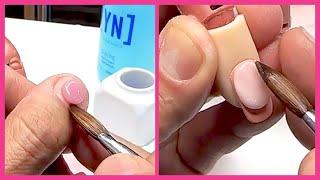 YN NAIL SCHOOL -  Acrylic Nail Tutorial | Preparation Application & Finishing