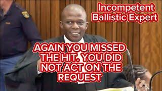 ADVOCATE NXUMALO WON’T STOP SHOWING THE INCOMPETENCE IN THE BALLISTICS DATABASE AND I’M UPSET 