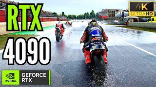 This looks awesome | MotoGP™23 wet RACE at MAXIMUM Settings 4K | GeForce RTX 4090 24GB GDDR6X test