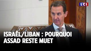 Israël/Liban : pourquoi Assad reste muet