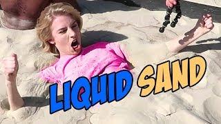 LIQUID SAND HOT TUB - FIELD TRIP (Squad Vlogs)