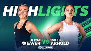  Weaver v Arnold  | El Gouna International 2025 | RD2 HIGHLIGHTS