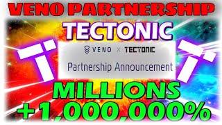 Tectonic [TONIC TOKEN] +1000% |  LCRO + Veno Finance Partnership