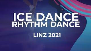 Darya GRIMM / Michail SAVITSKIY GER | ICE DANCE RHYTHM DANCE | Linz 2021 #JGPFigure