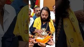 Rooted in faith Anant Ambani walks in spiritual path. #GodFirst