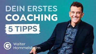 Coaching Gespräch vorbereiten & führen (So gehts) // Walter Hommelsheim