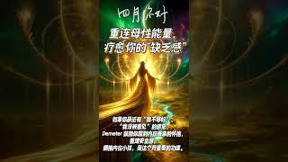 四月你好！這個月療癒缺乏感的能量 #能量 #能量療愈 #熙蕾说 #信念 #心理学