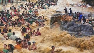 Horror! Massive destruction, floods and landslides! Storm Trami hits the Philippines