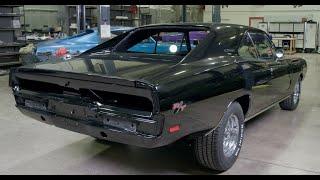 MOST DESIRABLE B BODY TODAY: 69 HEMI CHARGER BLACK ON BLACK WITH DANA. THIS IS HOW YOU BUILD THEM!