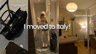 I moved to Italy! preparing for the BIG DAY + moving day vlog 