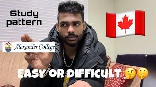 Study Pattern in canada || Education system in Canada ||Alexander college review || Sumit Phullanwal